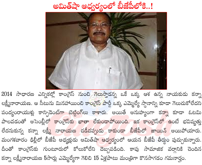 kanna lakshmi narayana joining bjp,kanna lakshmi narayana political history,kanna lakshmi narayana resigning congress,kanna lakshmi narayana vs bothsa sathya narayana,kanna lakshmi narayana with nithin gadkari  kanna lakshmi narayana joining bjp, kanna lakshmi narayana political history, kanna lakshmi narayana resigning congress, kanna lakshmi narayana vs bothsa sathya narayana, kanna lakshmi narayana with nithin gadkari